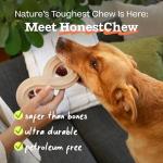 WOOF HonestChew Plant-Based Dog Toy Duo