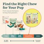 WOOF HonestChew Plant-Based Dog Toy Duo