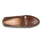 Women's DREAM PAIRS Comfortable Slip-On Loafers - Tan