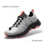 NORTIV 8 Women's Lightweight Quick Lace Hiking Sneakers
