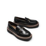 DREAM PAIRS Women's Chunky Heel Slip-On Loafers