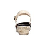 DREAM PAIRS Black Platform Ankle Strap Wedge Sandals
