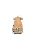 Naturalizer Wren Yellow Canvas Wedge Sandals for Women