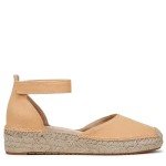 Naturalizer Wren Yellow Canvas Wedge Sandals for Women