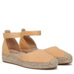 Naturalizer Wren Yellow Canvas Wedge Sandals for Women