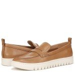 Vionic Women's Camel Leather Uptown Loafer, Size 9