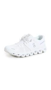 On Cloud 5 Women's Sneakers, All White