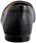 Amazon Essentials Women's Black Faux Leather Flats