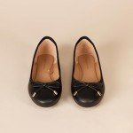 Amazon Essentials Women's Black Billie Ballet Flats