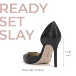 Jessica Simpson Pink/Orange Floral Satin Pumps