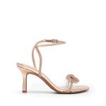 DREAM PAIRS Women's Bowknot Ankle Strap Heels