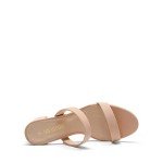 DREAM PAIRS Women's Low Block Chunky Heels