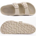 Goosecret Women's Comfortable Adjustable Platform Sandals