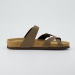 CUSHIONAIRE Luna Women's Comfortable Cork Sandals