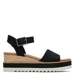TOMS Women's Diana Black Sandal, Size 7.5