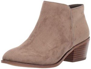 Taupe Ankle Boots for Women, Size 8.5
