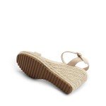 DREAM PAIRS Women's Wedge Sandals - Nude