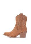 Women's Ankle Cowboy Boots - Classic Western Style
