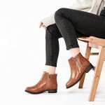 Stylish Women's Chunky Heel Ankle Boots