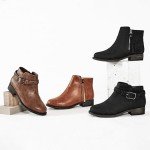Stylish Women's Chunky Heel Ankle Boots