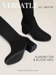 Laurence Over The Knee Thigh High Chunky Heels