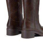 DREAM PAIRS Women's Chunky Platform Knee High Boots