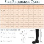 Chic Black Knee High Platform Riding Boots
