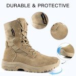 Lightweight 8" Women’s Tactical Combat Boots