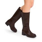 DREAM PAIRS Women's Chunky Platform Knee High Boots