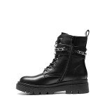 DREAM PAIRS Women's Black Platform Combat Boots