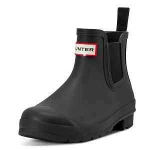 Hunter Women's Black Chelsea Boots - Size 9
