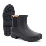 Chooka Women's Black Waterproof Plush Chelsea Booties