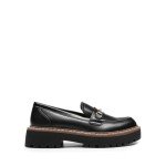 DREAM PAIRS Women's Chunky Heel Slip-On Loafers