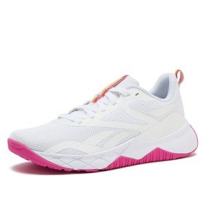 Reebok Women's NFX Trainer Sneakers - White/Pink