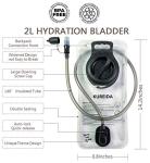 2L Hydration Bladder with Backpack Combo for Preppers