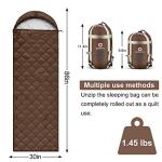 Compact Waterproof Camping Sleeping Bag for All Ages