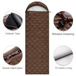 Compact Waterproof Camping Sleeping Bag for All Ages