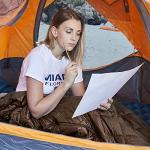 Compact Waterproof Camping Sleeping Bag for All Ages