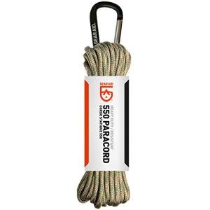 550 Paracord with Carabiner - 30 ft Camo