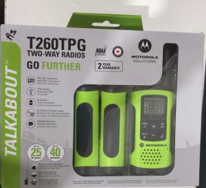 3-Pack Motorola Talkabout T260TPG Radios (Green)