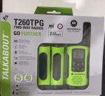 3-Pack Motorola Talkabout T260TPG Radios (Green)