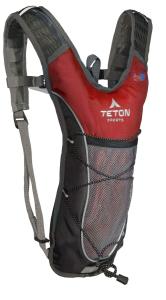 TETON Sports Hydration Pack, Hiking Backpack, Red