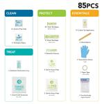 85 Piece First Aid Kit for Preppers
