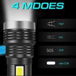 USB Rechargeable Tactical Flashlight