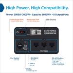 Geneverse 1002Wh Portable Solar Power Station