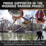 Titan SurvivorCord 620 LB Paracord with Fishing Line