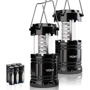 Super Bright LED Camping Lanterns, 2-Pack
