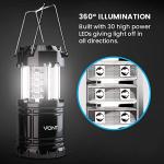 Super Bright LED Camping Lanterns, 2-Pack