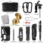 14-in-1 Survival Gear Kit for Outdoor Emergencies
