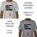 LuxoGear Survival Whistles with Lanyards - 2 Pack